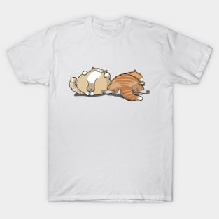 Cutie Sleepy Cats T-Shirt